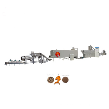 Low Consumption Aquatic Fish Feed Processing line fish feed producing machinery